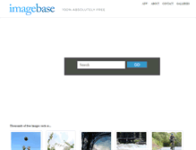 Tablet Screenshot of imagebase.net